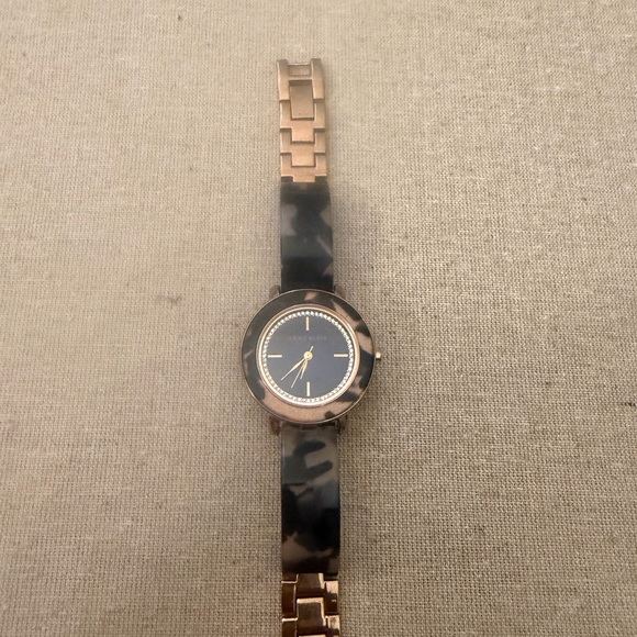 Anne Klein Black and Gold Navy blue Watch - Picture 5 of 5